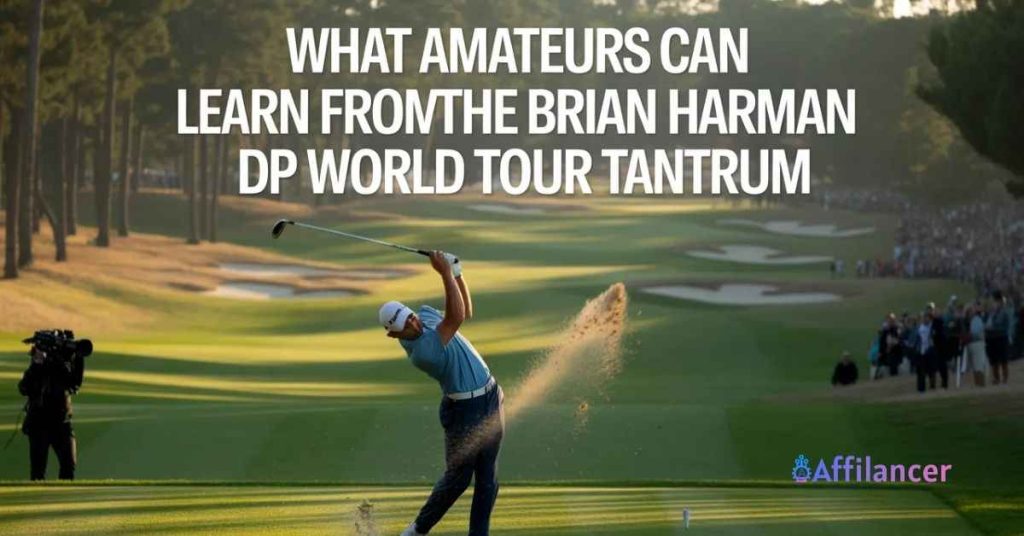the Brian Harman DP World Tour Tantrum