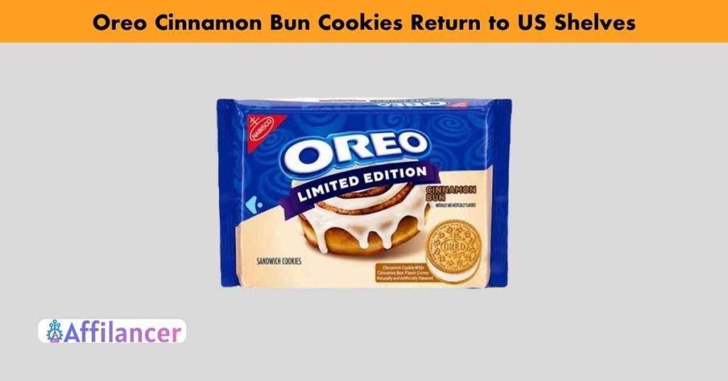 Oreo Cinnamon Bun Cookies Return to US Shelves