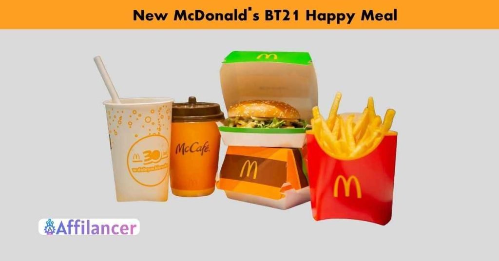 New McDonald's BT21 Happy Meal