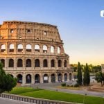 how far is rome italy to paris france